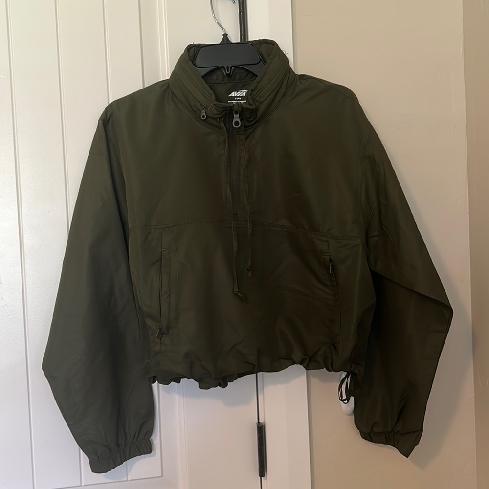 Green Half Zip Jacket